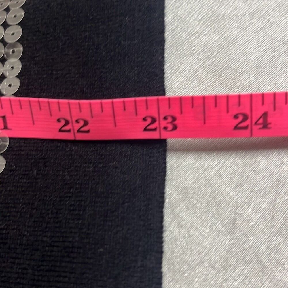 Jones New York Vintage Wool Blend Cardigan Black Red Sequin‎ Colorblock XS NWOT - Picture 10 of 10